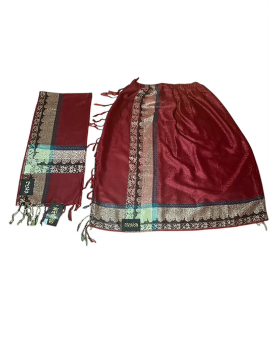 Unbothered Izar & Kefiyyah ( Pakistani) Size XL