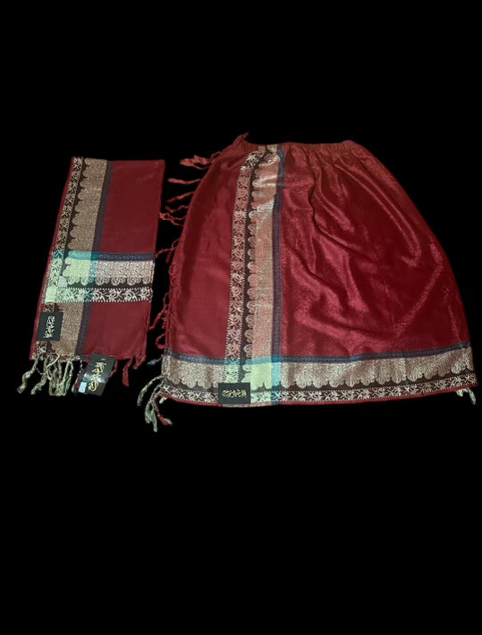 Unbothered Izar & Kefiyyah ( Pakistani) Size XL