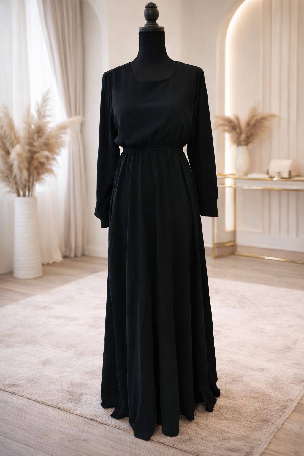Layla Classic Black Abaya