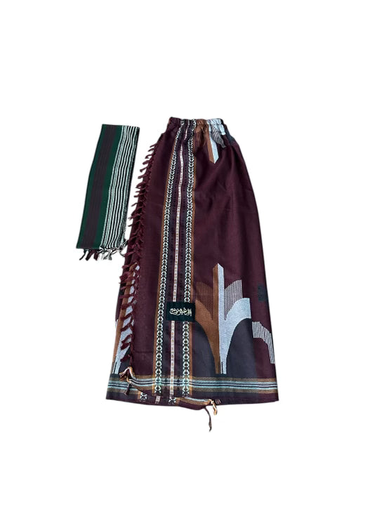 Unbothered Izar & Keffiyah ( Yemeni) Size XL