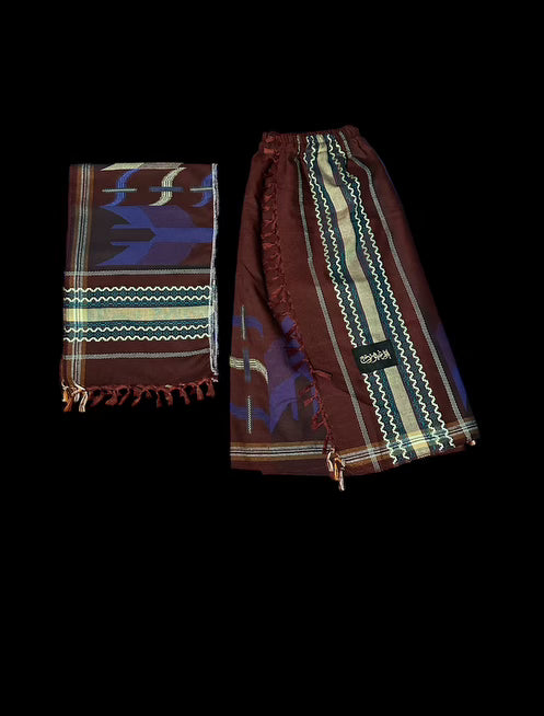 UnBothered The Brand Yemeni Izar & Kefiyyah. Size 32-34