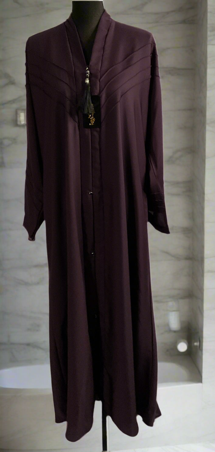 Unbothered “Layla Dress” (ليلى), “Night”, evoking mystery and elegance.