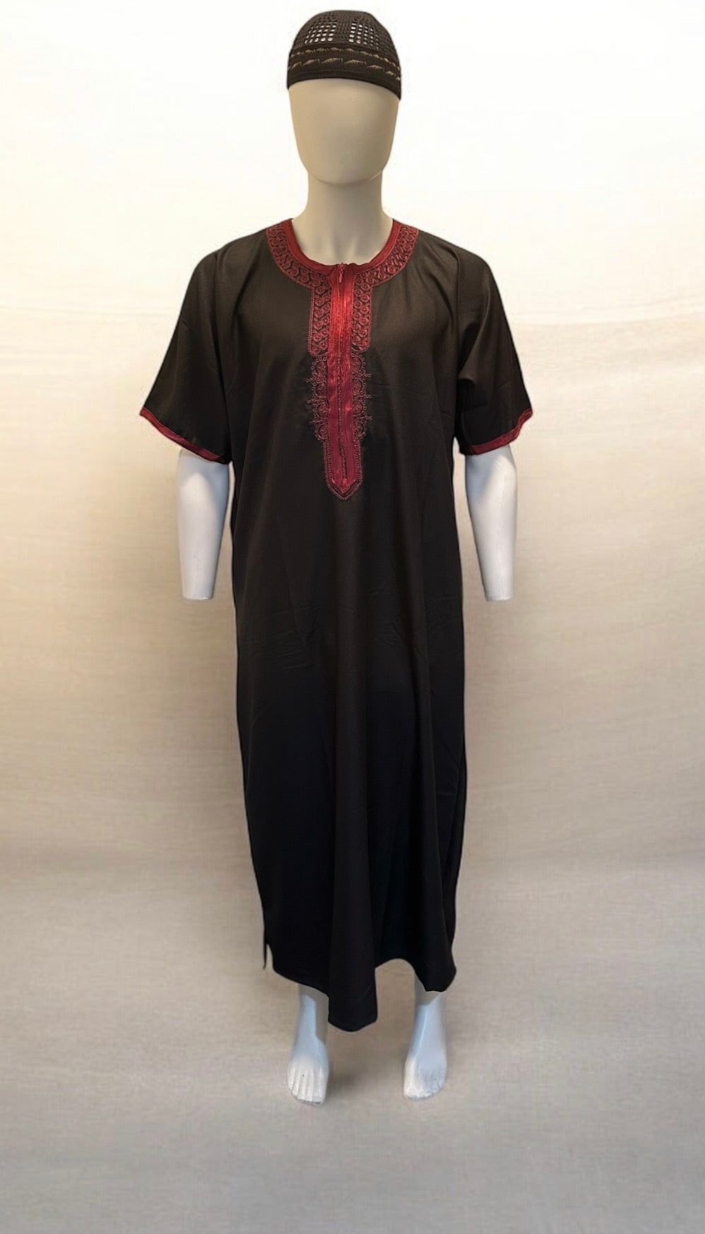 UnBothered Short sleeve Moroccan Thoub