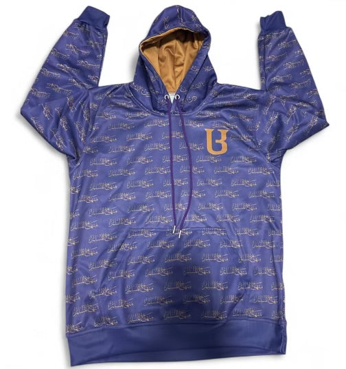 Unbothered purple Hoodie