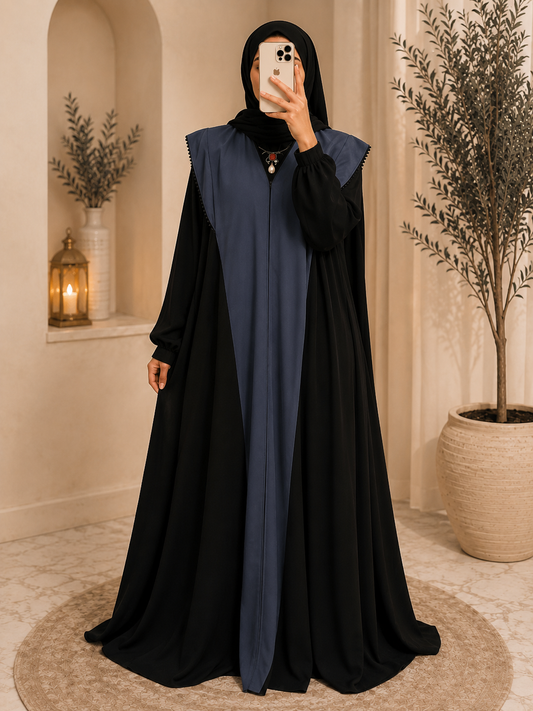 Lelia Cape Abaya 🩵