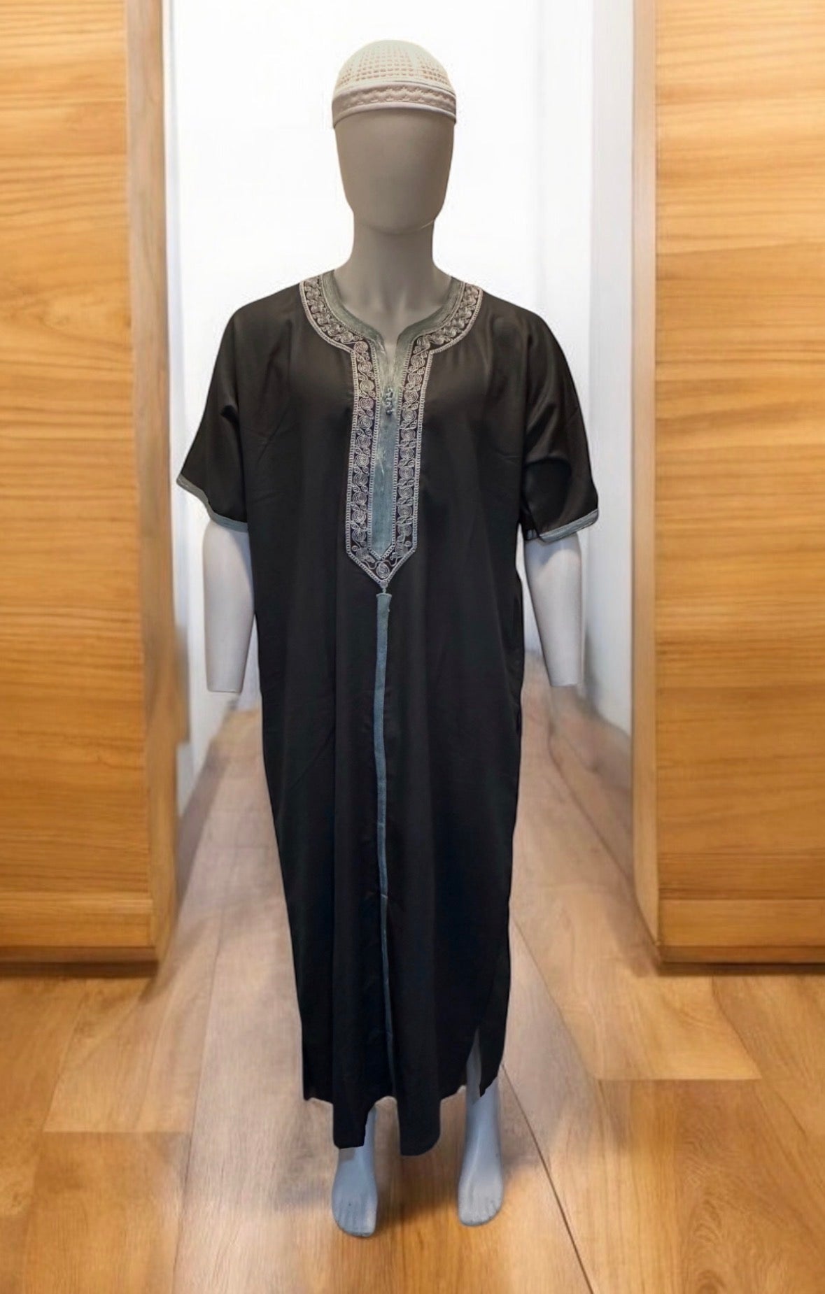 UnBothered Moroccan Short Sleeve Thoub