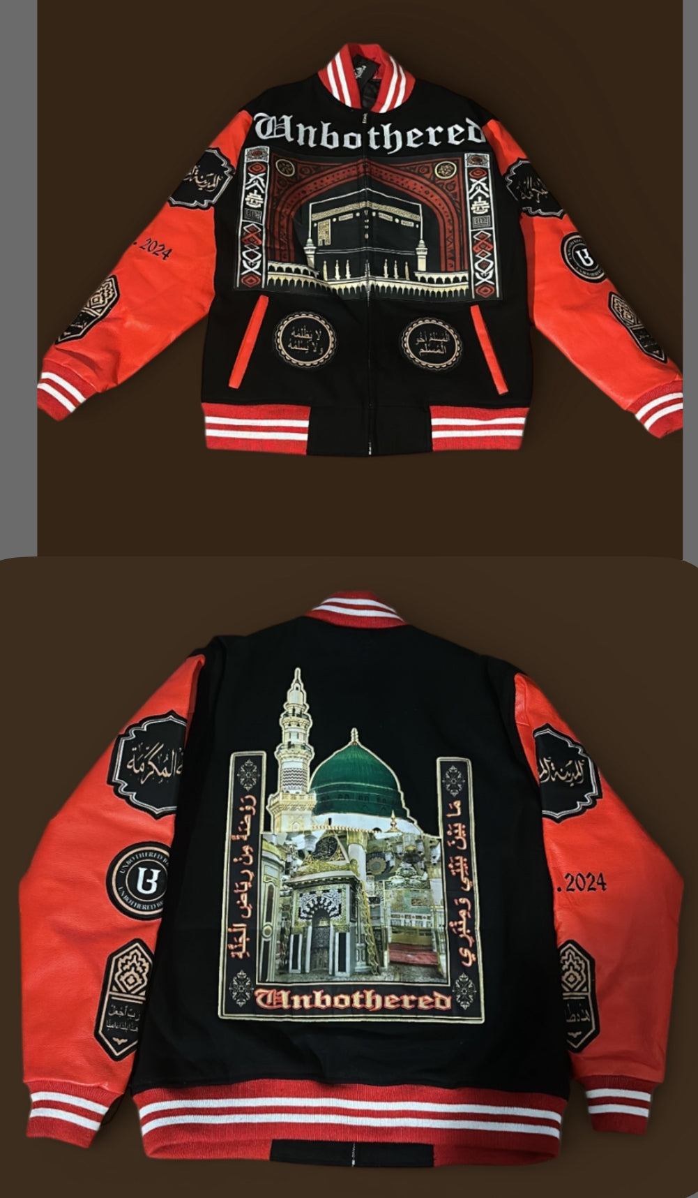 UnBothered The Brand Varsity Jackets!