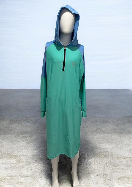 UnBothered Two Tone Stretch Khameez