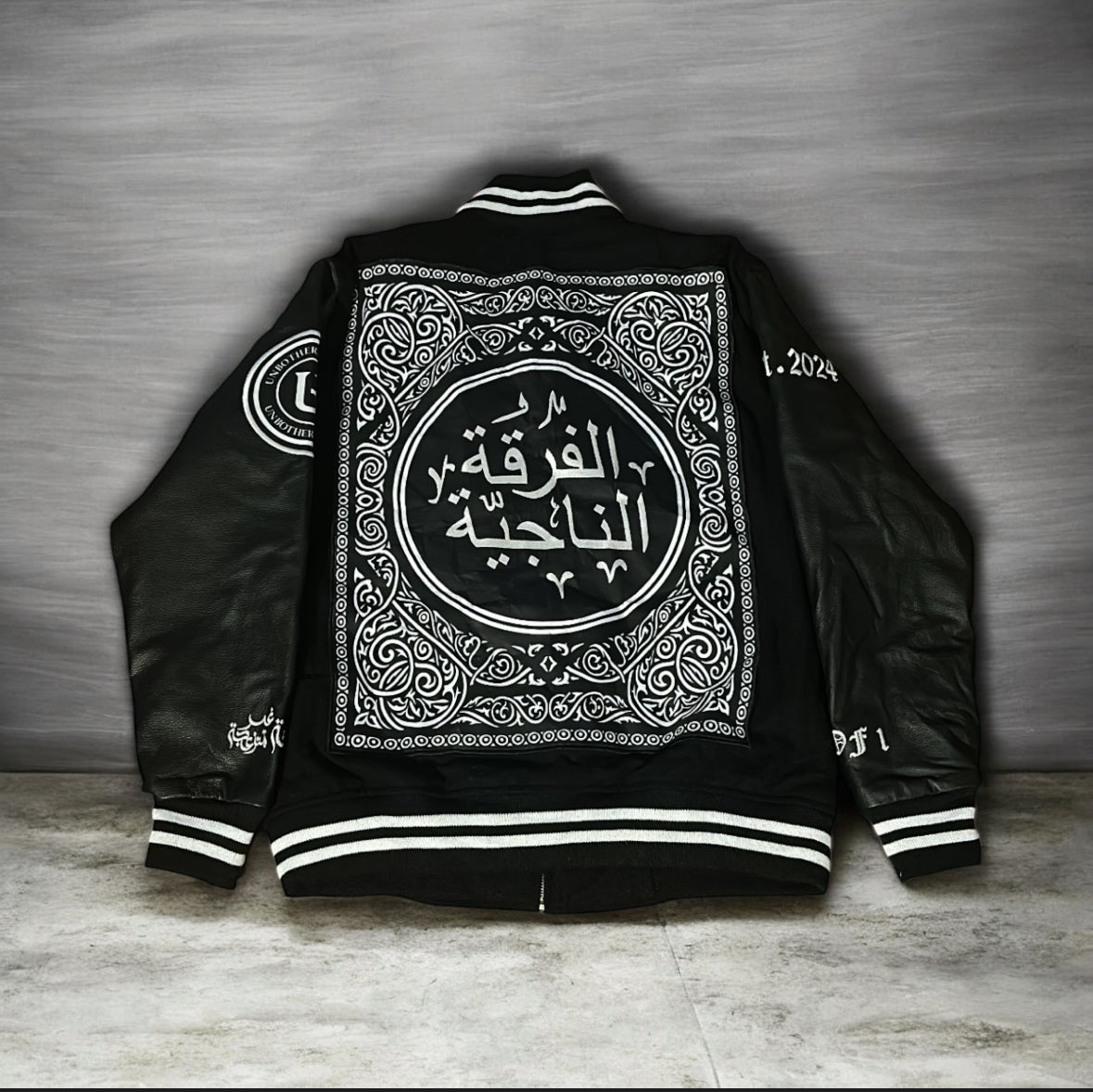 UnBothered The Brand Varsity Jacket