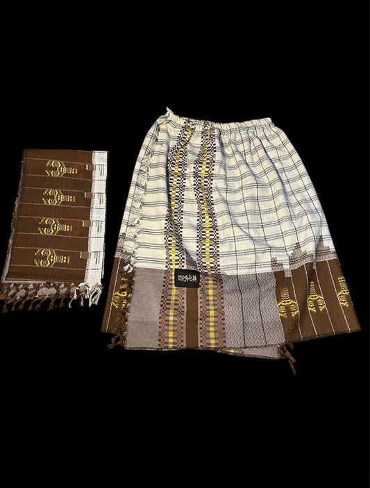 UnBothered Yemeni Izar & Kefiyyah Size M - 32-36